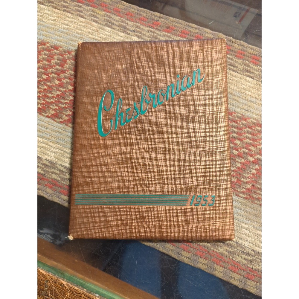 Vintage 1953 Chesbronian High School Rochester New York Yearbook